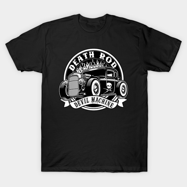 Death Rod T-Shirt by CosmicAngerDesign